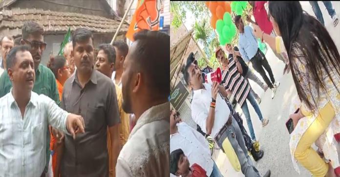 বরানগর বলছে, সায়ন্তিকা জিতছে! প্রচারে বেরিয়ে রেগে কাঁই বিজেপির সজল